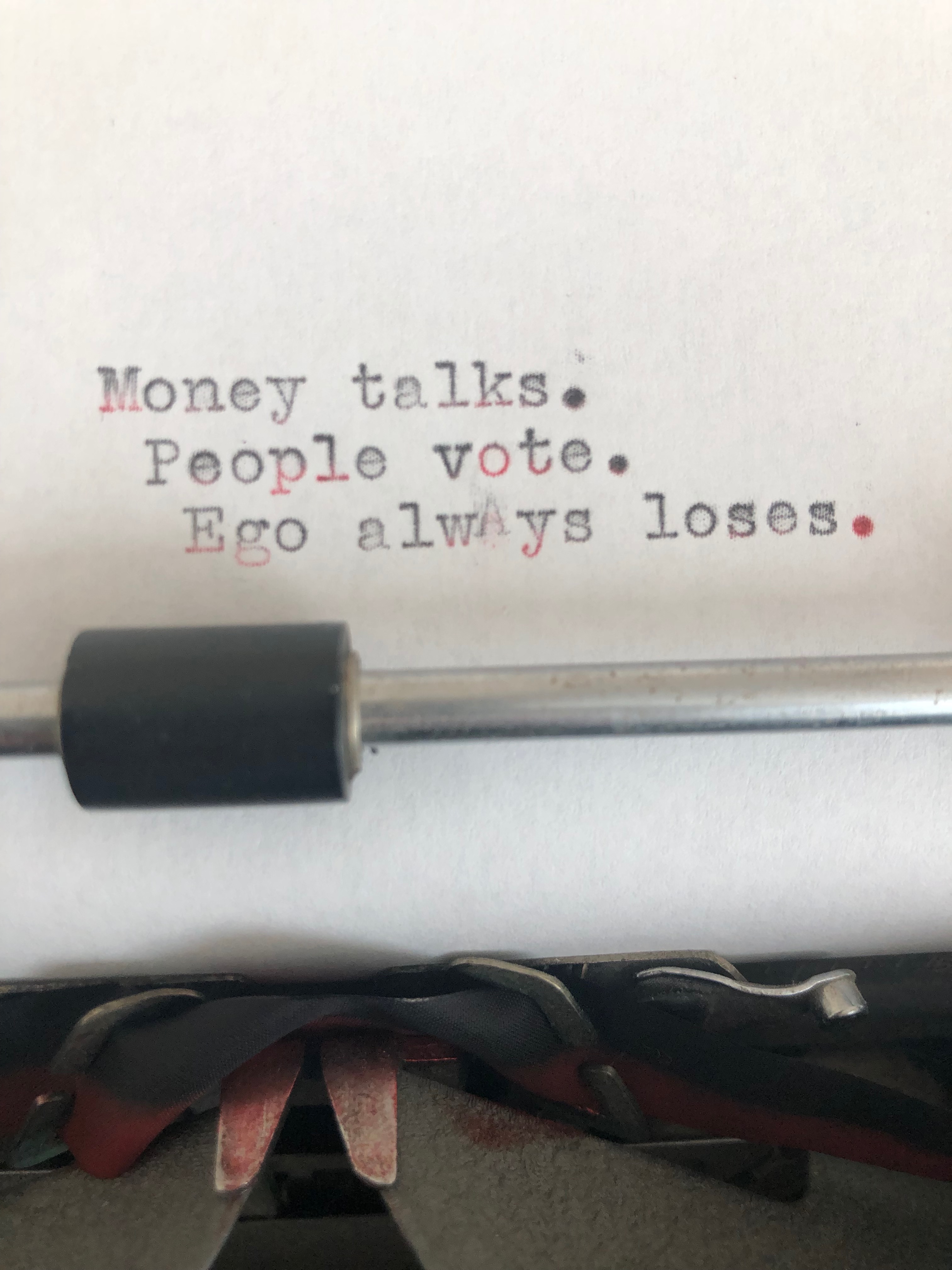 Typewriter Thought Oh Two Twenty-Eight Nineteen