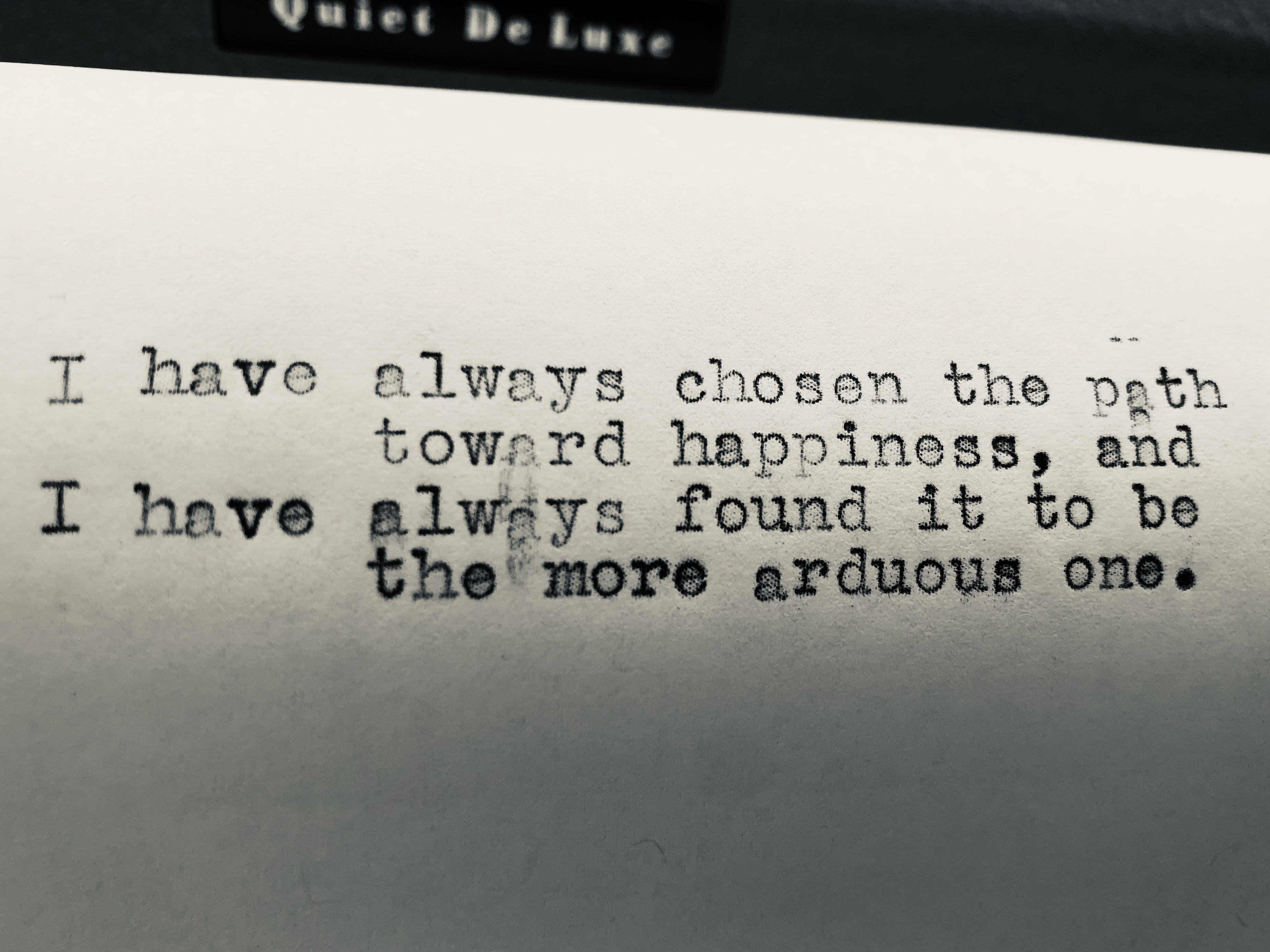 Typewriter Thought five one seven one nine