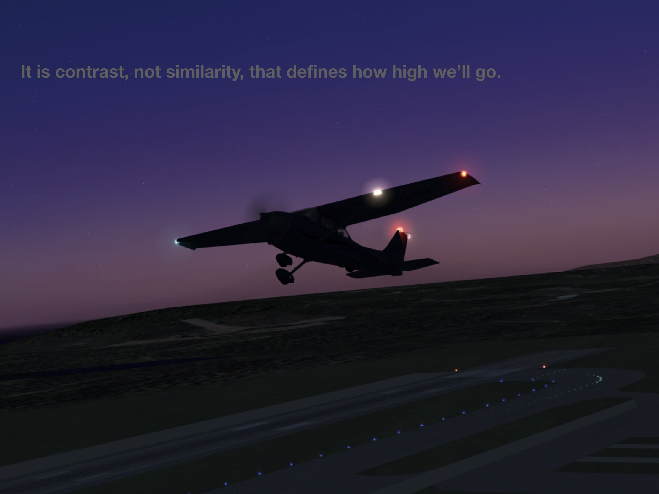 X-plane Thought Four 6