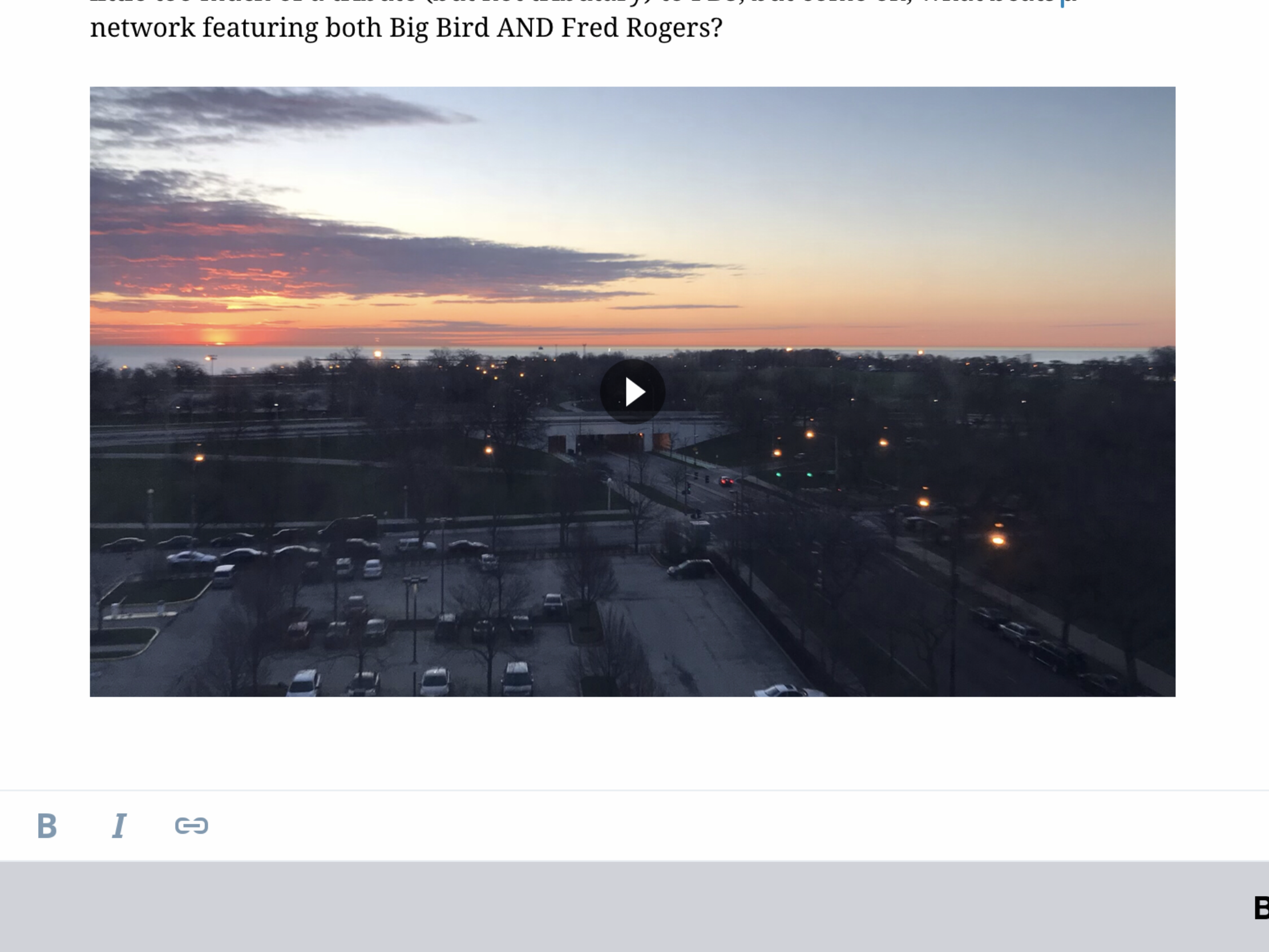 A Sunrise in April of 2019 Sped to See it All