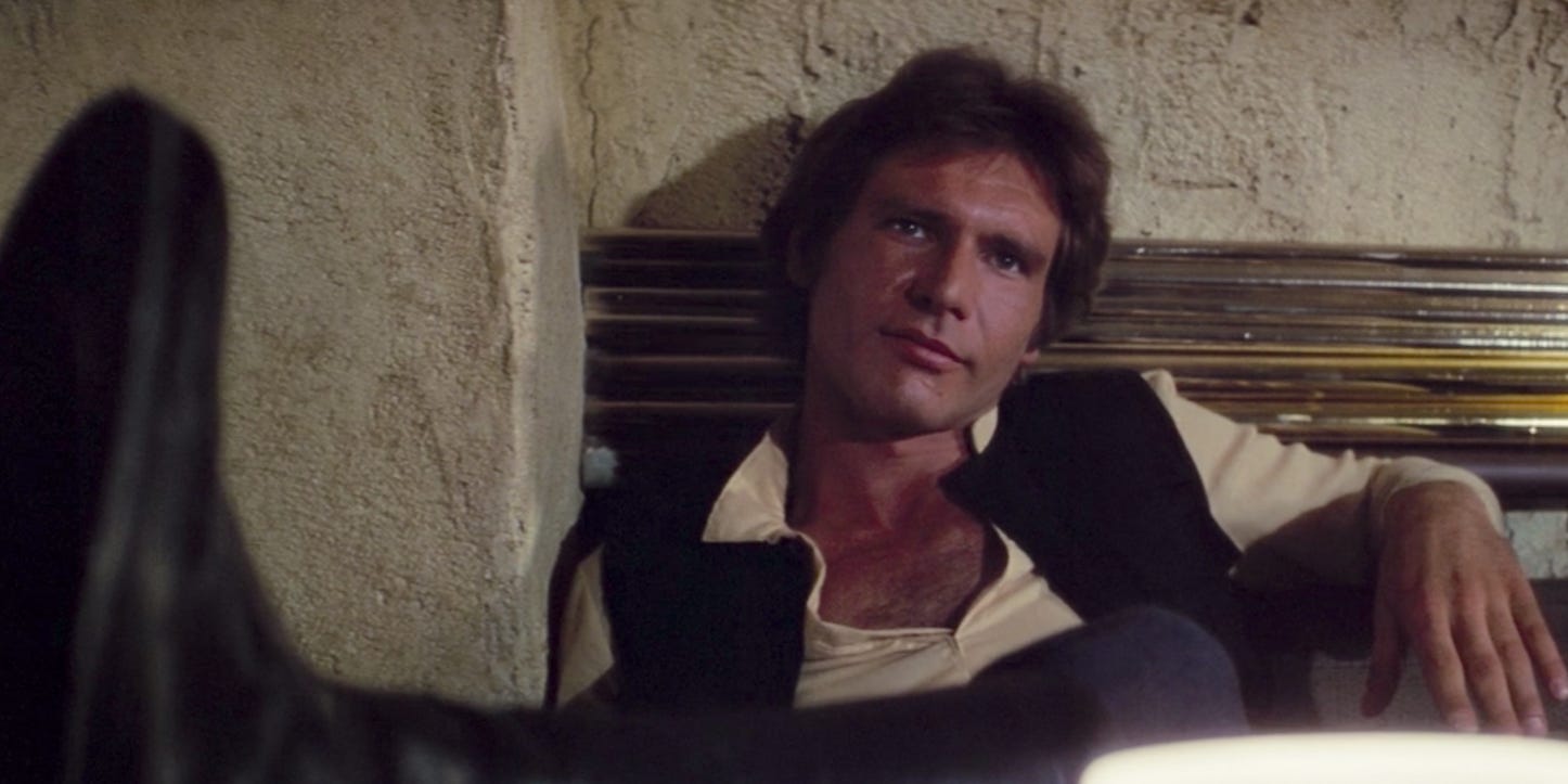 "Come on. Take a Look Around." has always been my favorite line from Star Wars.