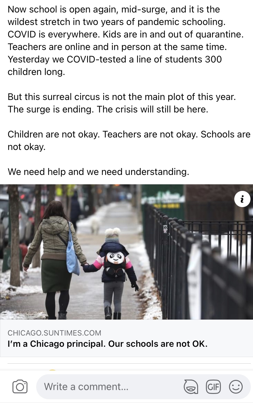 Agreed with Sun Times Editorial