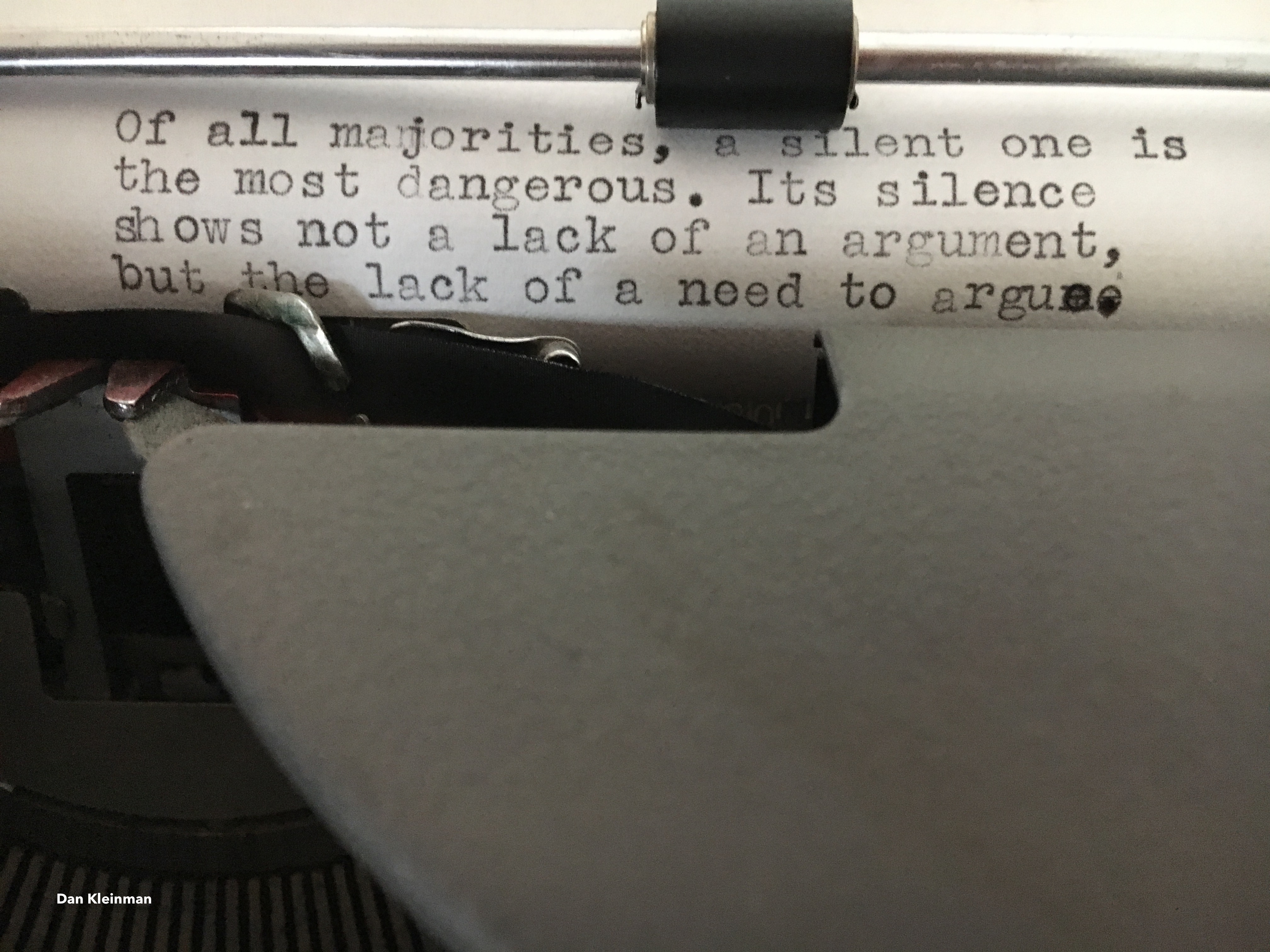 Thought of the day seven eighteen sixteen